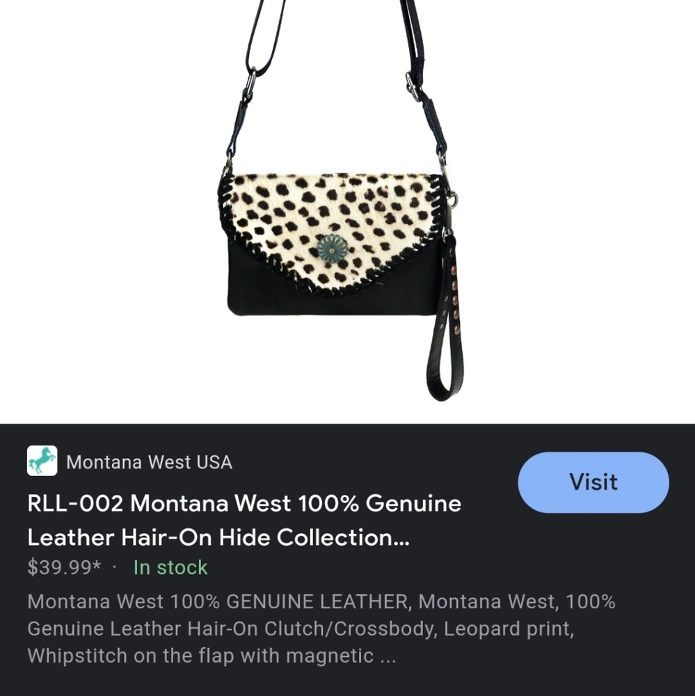 Montana west wristlet
